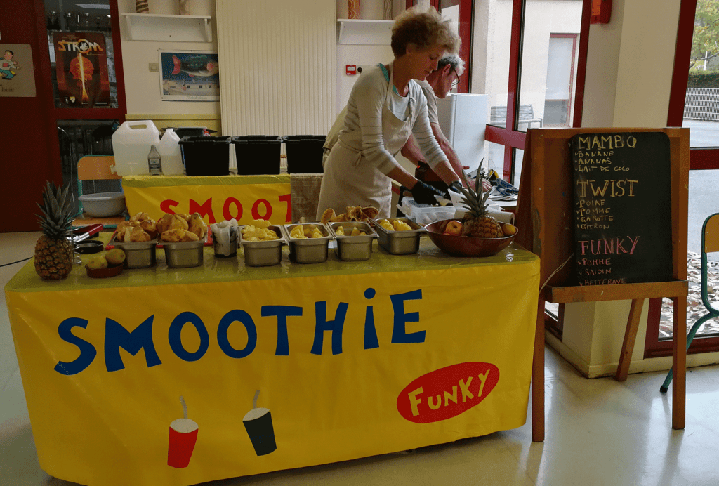 atelier pédagogique smoothies