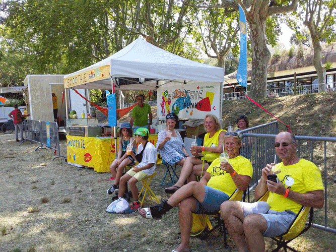 Grand site du Pont du Gard, Tour de France 2019